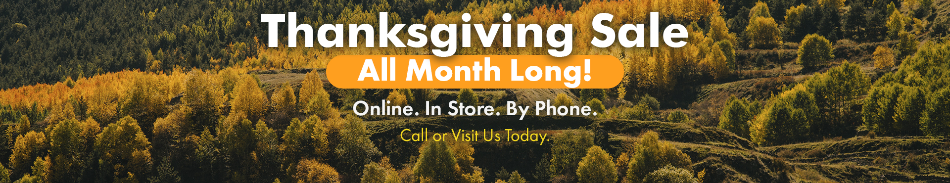 thankgiving sale
