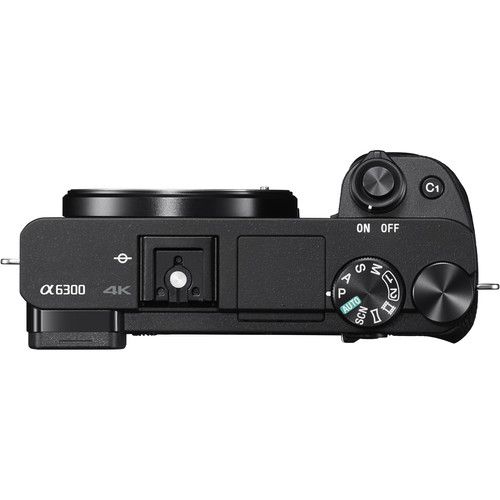 Sony Alpha a6300 Mirrorless Digital Camera (Body Only, Black)