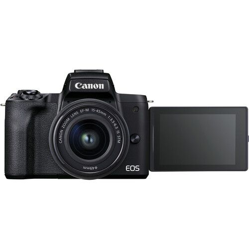 Canon EOS M50 Mark II Mirrorless Digital Camera (Body Only, Black)