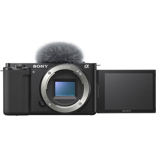 Sony ZV-E10 Mirrorless Camera with 16-50mm Lens (Black)