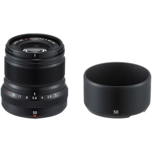 FUJIFILM XF 50mm f/2 R WR Lens (Black)