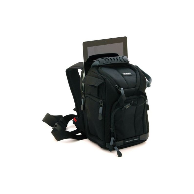 Vivitar DKS 10 Photo SLR Tablet Sling Backpack Black