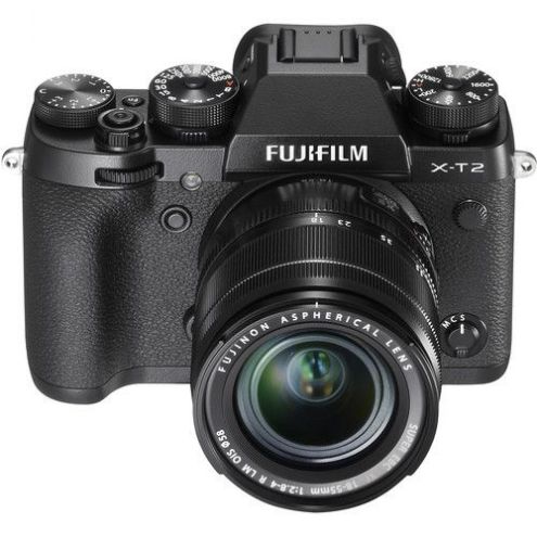 Fujifilm X-T2 Mirrorless Digital Camera with 18-55mm Lens