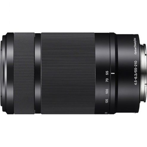 Sony E 55-210mm f/4.5-6.3 OSS Lens (Black)