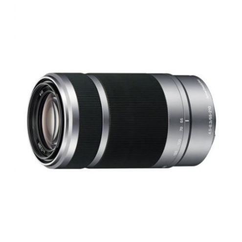 Sony E 55-210mm f/4.5-6.3 OSS Lens (Silver)