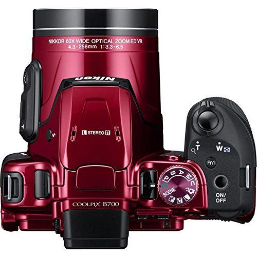 Nikon Coolpix B700 Digital Camera ( Red )