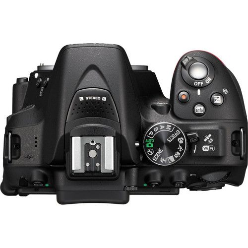 Nikon D5300 24.2 MP Digital SLR Camera - Black VR DX 18-55mm Lens