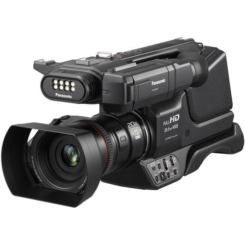 Panasonic HC-MDH3 AVCHD Shoulder Mount Camcorder with LCD Touchscreen & LED Light