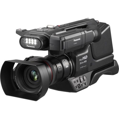 Panasonic HC-MDH3 AVCHD Shoulder Mount Camcorder with LCD Touchscreen & LED Light