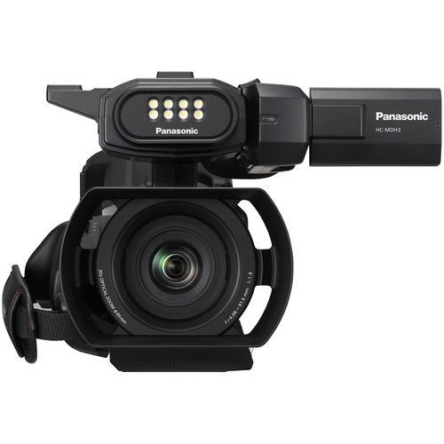 Panasonic HC-MDH3 AVCHD Shoulder Mount Camcorder with LCD Touchscreen & LED Light