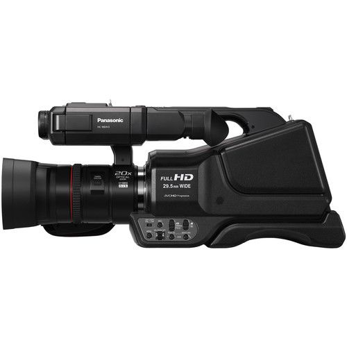 Panasonic HC-MDH3 AVCHD Shoulder Mount Camcorder with LCD Touchscreen & LED Light
