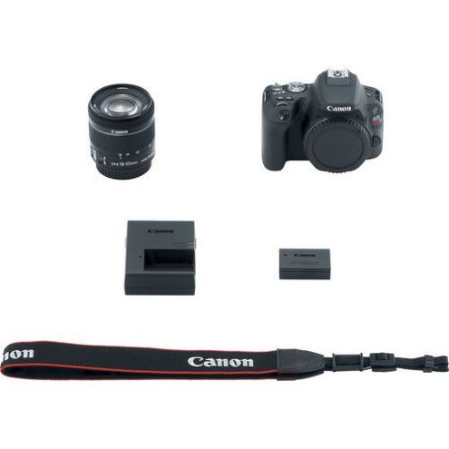 Canon EOS Rebel SL3 DSLR Camera with 18-55mm Lens (Black)