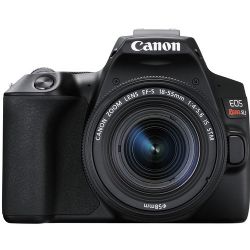 Canon EOS Rebel SL3 DSLR Camera with 18-55mm Lens (Black)