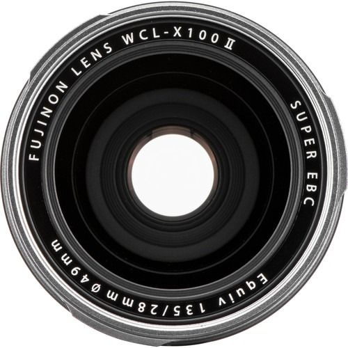 FUJIFILM WCL-X100 II Wide Conversion Lens (Silver)