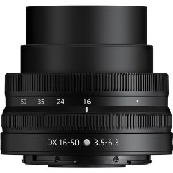 Nikon NIKKOR Z DX 16-50mm f/3.5-6.3 VR Lens (Black)