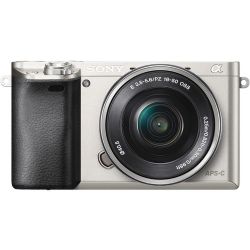 Sony Alpha a6000 Mirrorless Digital Camera with 16-50mm Lens (Silver)