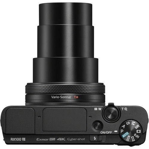 Sony Cyber-shot DSC-RX100 VII Digital Camera W/ Sony GP-VPT2BT Wireless Shooting Grip