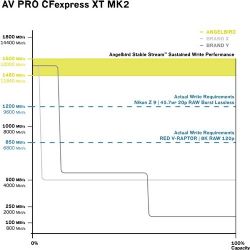 Angelbird 330GB AV Pro XT MK2 CFexpress 2.0 Type B Memory Card