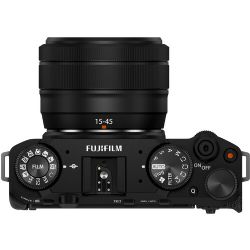 FUJIFILM X-M5 Mirrorless Camera with XC 15-45mm f/3.5-5.6 Lens (Black)