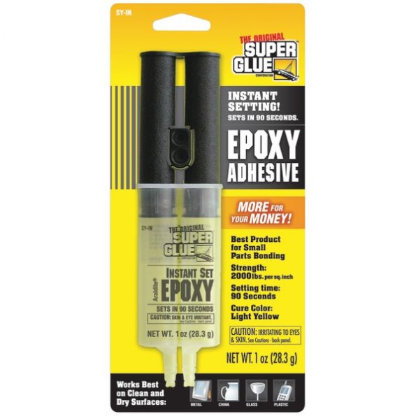 Super Glue Quick Set Epoxy Syringe