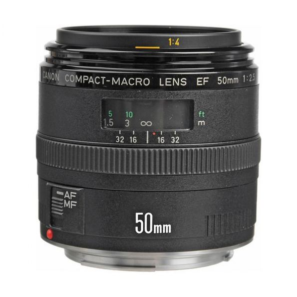 Canon EF 50mm f/2.5 Compact Macro Lens