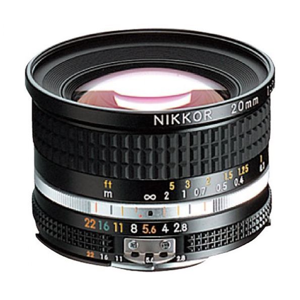 Nikon 20mm NIKKOR f/2.8 AIS Manual Focus Lens