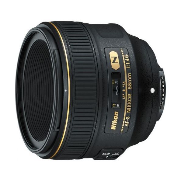 Nikon 58mm f/1.4G AF-S Nikkor Lens