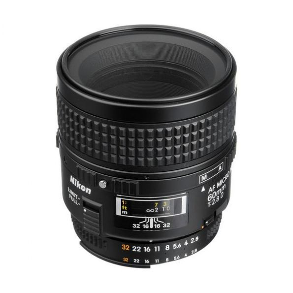 Nikon AF Micro-Nikkor 60mm f/2.8D Lens