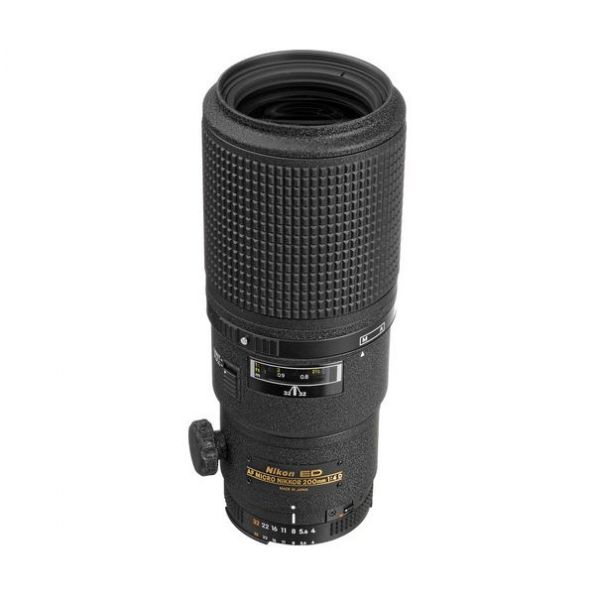 Nikon Telephoto AF Micro Nikkor 200mm f/4.0D ED-IF Autofocus Lens