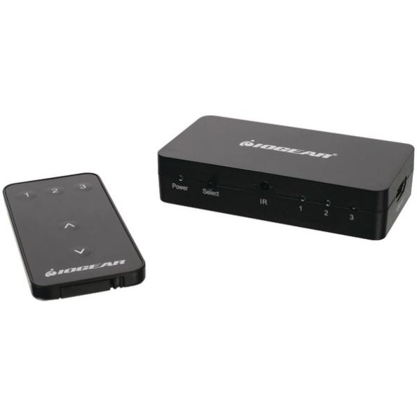 Iogear 3port Hd A/v Switch