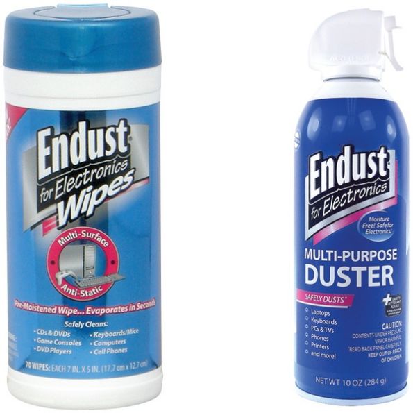 Endust 2 Pack: Anit-static Wipes