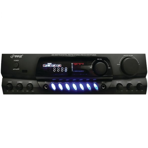 Pyle Home 200w Dgtl Amfm Streo Rcvr