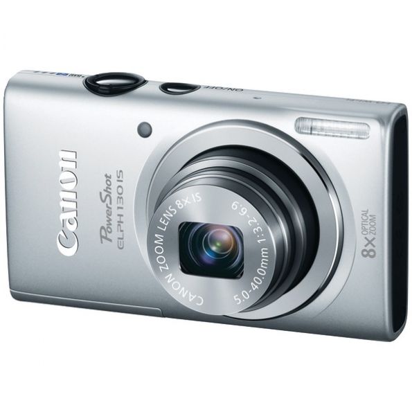 Canon 16mp Powrsht Elph 130 Slv