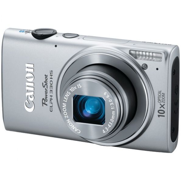Canon 12.1mp Elph 330 Kit Slv