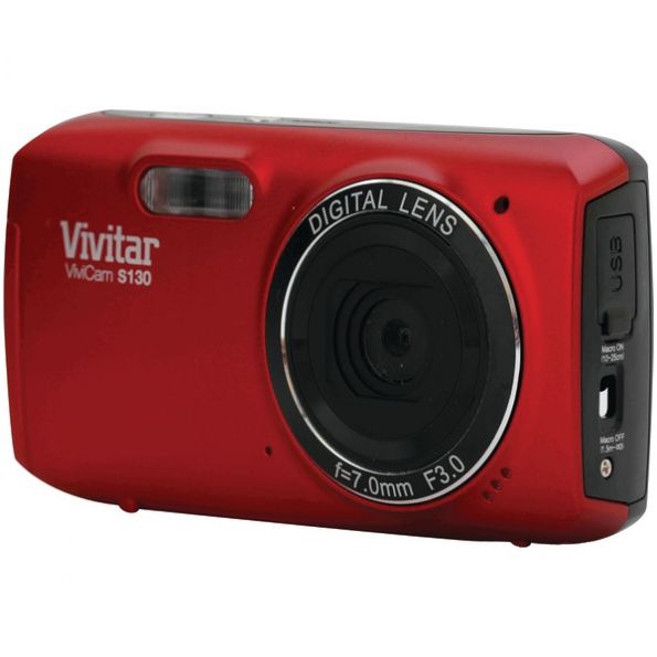 Vivitar 16.1mp Vs130 Canera Red
