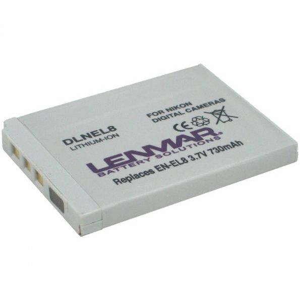 Lenmar Nikon Repl Batt En-el8