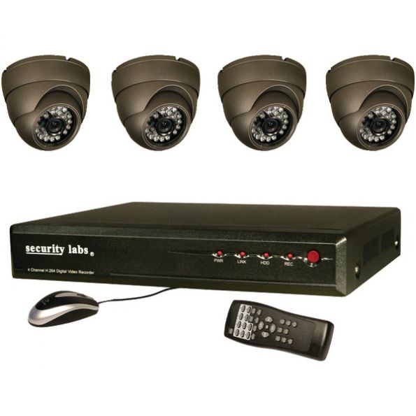 Security Labs 4 Ch Observation System