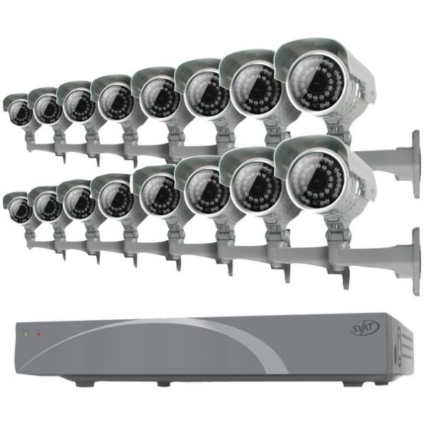 Svat 16ch Dvr & 16 Cam 11051