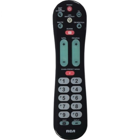 Rca 2 Dev Big Button Remote