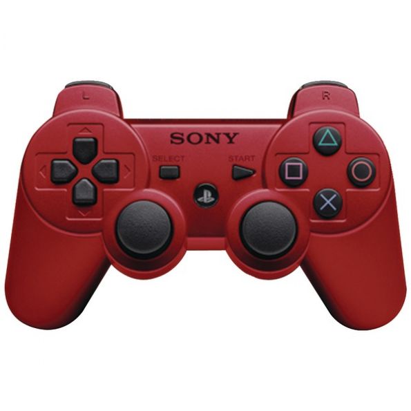 Sony Ps3 Wirels Contrller Red