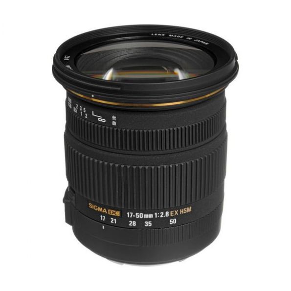 Sigma 17-50mm f/2.8 EX DC OS HSM Zoom Lens for Canon