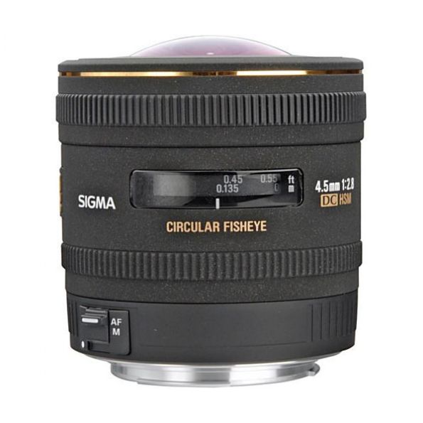 Sigma 4.5mm f/2.8 EX DC HSM Lens for Canon