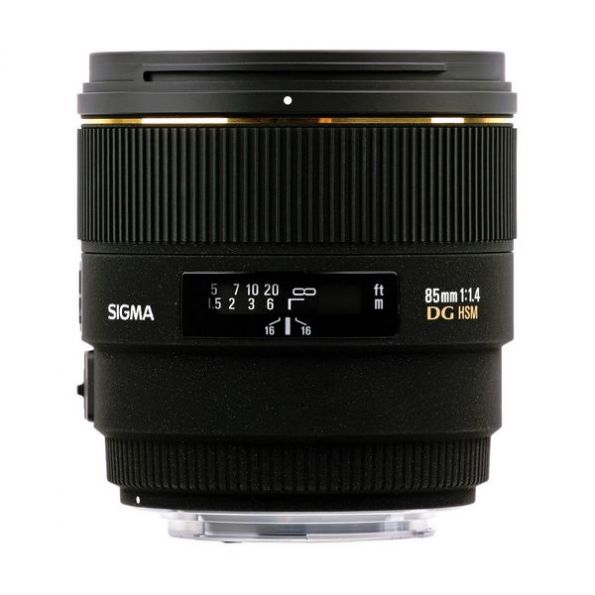 Sigma 85mm f/1.4 EX DG HSM Lens For Canon
