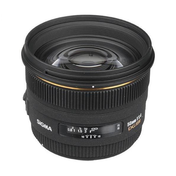 Sigma 50mm f/1.4 EX DG HSM Autofocus Lens for Nikon