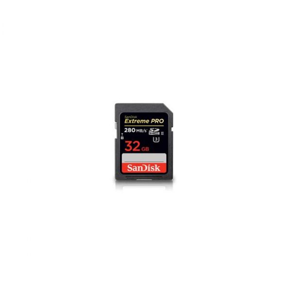 SanDisk 32GB Extreme PRO SDHC UHS-II Memory Card