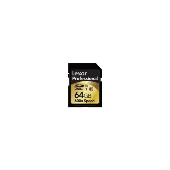 Lexar 64GB SDXC Memory Card Professional Class 10 600x