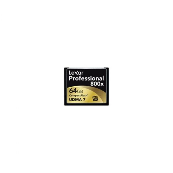 Lexar 64GB CompactFlash Memory Card Professional 800x