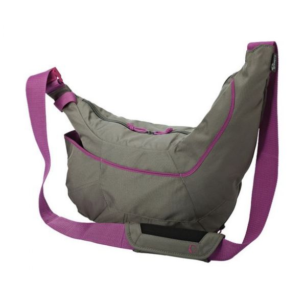 Lowepro Passport Sling II Bag (Gray/Pink)