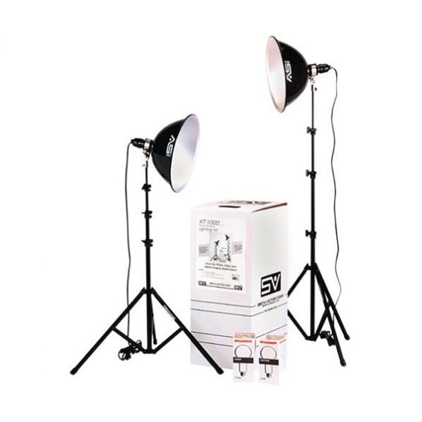 Smith-Victor KT1000U 2-Light 1000 Watt With Umbrella Kit