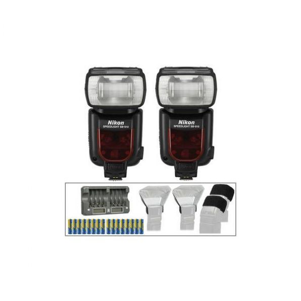Nikon SB-910 Two-Flash AF Speedligh Essential Wireless Kit